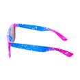 thumbnail image 2 of TropicCal Blue and Pink Square Sunglasses, 2 of 3