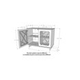 thumbnail image 2 of Nexera Paragon 2-Door Storage Cabinet, 2 of 3