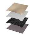 thumbnail image 1 of Plaque de Construction PEI/PEO Lit d'Impression 3D surface PEI Texturée + surface PEO Lisse Plateforme flexible en Acier à Ressort Magnétique Compatible avec les Imprimantes 3D Ender-3 S1/Ender-3 S1 Pro/Ender-5 S1/K1 - 235*235 mm, 1 of 8