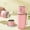 Pink, variant on Qonioi Stainless Steel Tea Infuser Tumbler, 600ml Insulated Travel Mug with Tea Strainer, Vacuum Sealed Hot Cold Water Bottle for Office Gym Outdoor