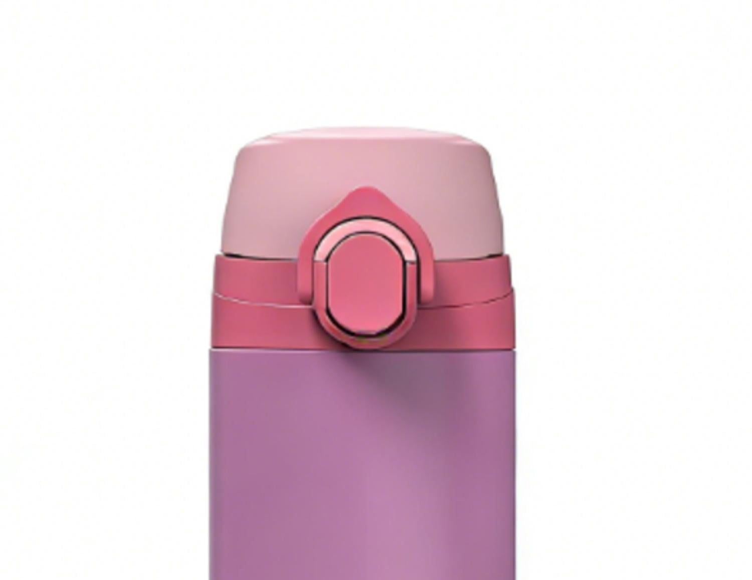 Mainstays enfants rose 12oz (355mL) en acier inoxydable isolé tasse pour filles, double mur SS304 tasse réutilisable, coupe de voyage résistante aux fuites