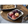 thumbnail image 4 of STAUB Ceramique Rectangular Baking Dish Set Dark Blue 3 Piece, 4 of 4