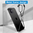 thumbnail image 1 of Promotion Boîtier en Aluminium pour 12 Mini / Pro / Pro Max Support en Aluminium Cadre en X Compatible avec 12 Pro Max (Bleu), 1 of 6