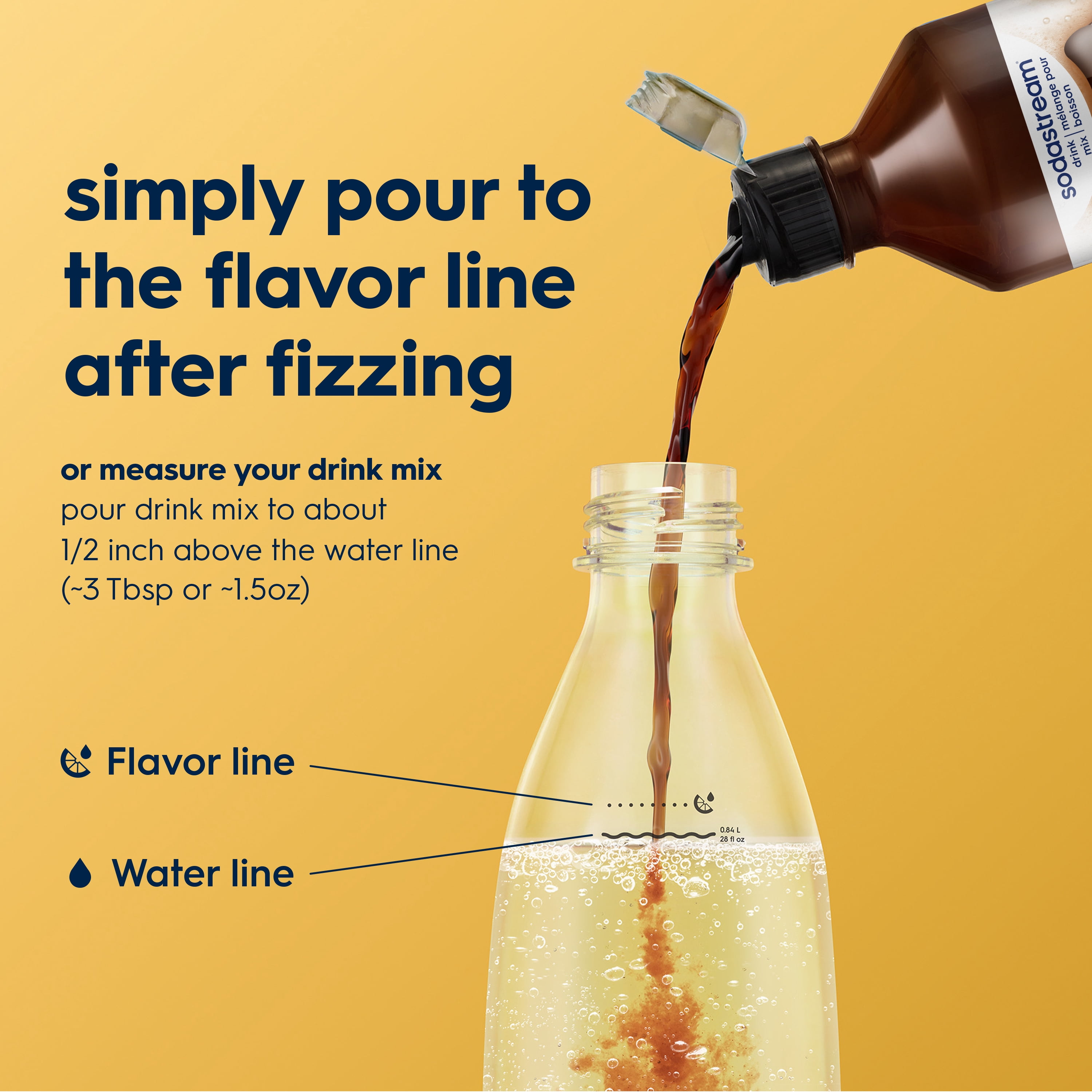 SodaStream Mug Root Beer Zero Sugar Drink Mix