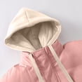 thumbnail image 4 of Styesk Jackets for Men Zipper Up Warm Jackets Outdoor Plus Size Work Coats Hooded Color Block Puffer Jacket Casual Comfy Wind Breaker Jackets with Pockets, 4 of 8