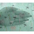 thumbnail image 4 of oneOone Viscose Chiffon Fabric Bird & Palm Tree Printed Craft Fabric BTY 42 Inch Wide, 4 of 4