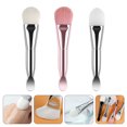 thumbnail image 2 of Silicone Mask Brush for Mixing Facial Cream and Mask Stirring Tools Assorted Color 3pcs, 2 of 8