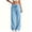 Light Blue, variant on Nfurl Womens Sweatpants High Waist Straight Leg Sweatpant with Pockets Drawstring Elastic Waistband Sweat Pants Workout Yoga Loose Casual Trousers Black,S