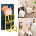 thumbnail image 2 of Washbasin Rack Cartoon Bathroom Rack Toilet Strong Sticky Hook Wall Mounted Washbasin Hook, 2 of 8