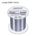 thumbnail image 2 of Uxcell 547Yard 3Lb Fluorocarbon Coated Monofilament Nylon Fishing Line Grey, 2 of 7