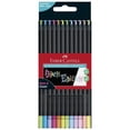 thumbnail image 1 of Faber-Castell Black Edition Neon Pastel Color Pencil 12CT, 1 of 8