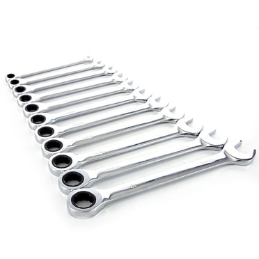 Essen 8mm-19mm Reversible Ratchet Wrench Durable Ratcheting Spanner Nut Hand Tool