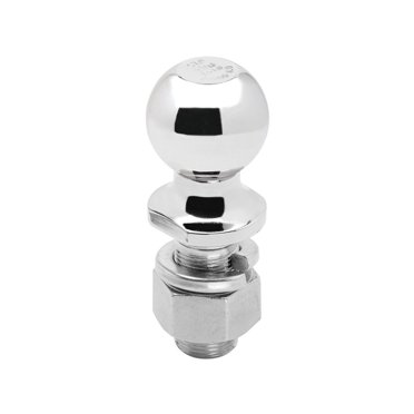 Draw-Tite Trailer Hitch Ball 63840 2-5/16 Inch Ball; 20000 Pound Gross Towing Weight Capacity; 1-1/4 Inch Diameter 2-3/4 Inch Long Shank; Chrome; Steel; Single; Bagged