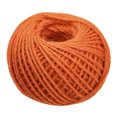 thumbnail image 1 of Uxcell 164 Feet 0.08" Jute Twine Jute Rope Jute Twine String Cords Orange for DIY, 1 of 6