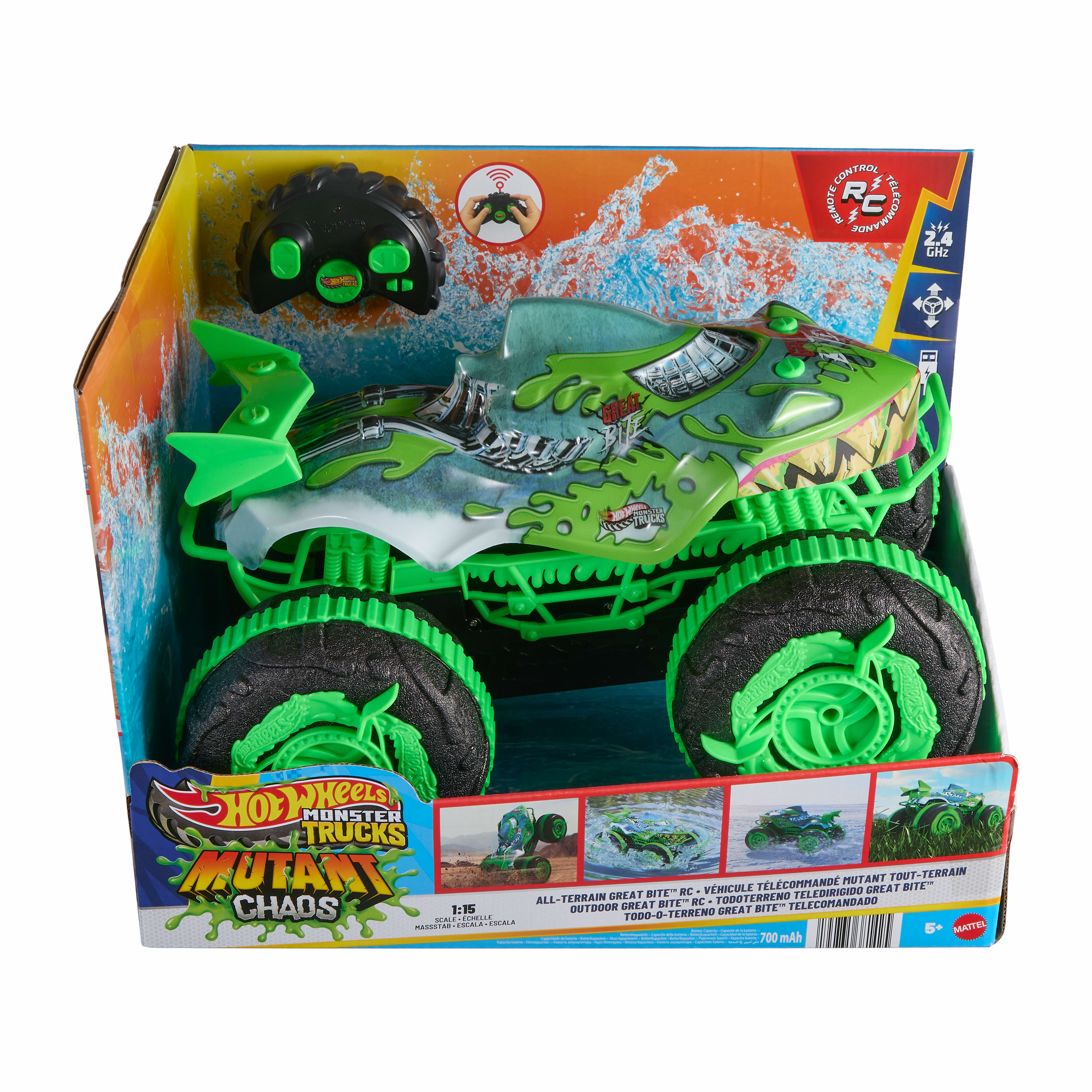 Hot Wheels Véhicule Télécommandé Mutant Tout-terrain