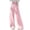 Pink, variant on Fall Saving! HVOBTTY Women's Casual Long Trousers, Ladies' Loose and Casual Hanging Feeling Floor Dragging Wide Leg Striped Pants Black, S