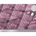 thumbnail image 3 of Soimoi Velvet Fabric Buildings Architectural Fabric Prints by Yard 58 Inch Wide, 3 of 5