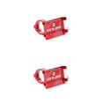 thumbnail image 1 of Transemion Support de Téléphone pour Guidon de Vélo, Support Réglable, Berceau, Alliage d'Aluminium, Rouge, Ensemble de 2, 1 of 6