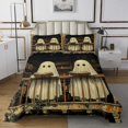 thumbnail image 1 of Erosebridal Halloween Theme Coverlet Set King, Spooky Animals Bed Quilt, 3 Pieces, 1 of 5