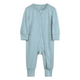 thumbnail image 1 of 2025 Cotton 9 Month Jumpsuit Rompers Footless Pajamas Zipper Boys' Footies & Rompers Long Sleeve Sleeper, 1 of 5