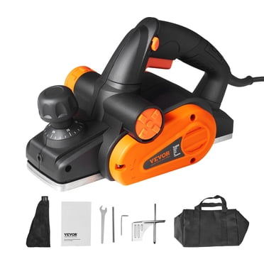 VEVOR Electric Hand Planer, 3-1/4" width Corded Electric Hand Planer, 16500 RPM High-Speed Powerful Electric Handheld Planers