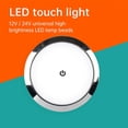 thumbnail image 3 of RV Sojourn Trailer Modification Accessories Ultra-thin Round Illuminator LED Light Indoor Light 12V24V With Switch 10W ,RV Tool, 3 of 7