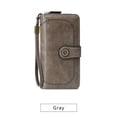 thumbnail image 2 of XZNGL Small Womens Wallets with Credit Card Slots Antimagnetic Wallet Long Zipper Womens Wallet Leather Wallet New Large Capacity Handbag in Europe and America Womens Wallets Large Capacity, 2 of 3
