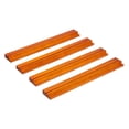 thumbnail image 3 of Bunblic 4 Pieces Wooden Mahjong Tile Rack Mahjong Holder Lightweight Sturdy Table Game Accessory for Family Friends Gatherings Family brown, 3 of 8