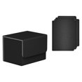 thumbnail image 3 of Card Deck Box with Closure Collectible Cards Container Card Holder Black, 3 of 8