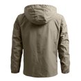 thumbnail image 3 of DPTALR Veste Mince pour Homme Coupe-Vent de Sport Décontractée à Capuche, 3 of 8