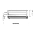 thumbnail image 1 of Xingzhi Pasta Maker Stainless Steel Spaghetti Roller Vertical spaghetti maker for KitchenAid Type Mixer Attachment Replacement for KitchenAid, Sheet Type, 1 of 9