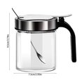 thumbnail image 3 of EGNMCR Kitchen Gadgets Glass Spice Jars Kitchen Organizer Spice Jars Spice Bottle Spice Jars Compact Size Easy To Use Keep Food Dry Suitable For Kitchen Dining Room Glass Spice Jar, 3 of 6