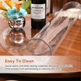 thumbnail image 3 of GFDYREE 42 Inch Round Clear Plastic Dining Table Protector PVC Tablecloth Cover Vinyl Table Cloths Pad Waterproof Wipeable Furniture Desktop Tabletop Pad for Kitchen Room Coffee Desk Blotter, 3 of 7