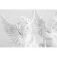 thumbnail image 1 of facefd 2pcs Cupid Angel Statue Tabletop Cherub Home Decor Garden Ornament White, 1 of 8