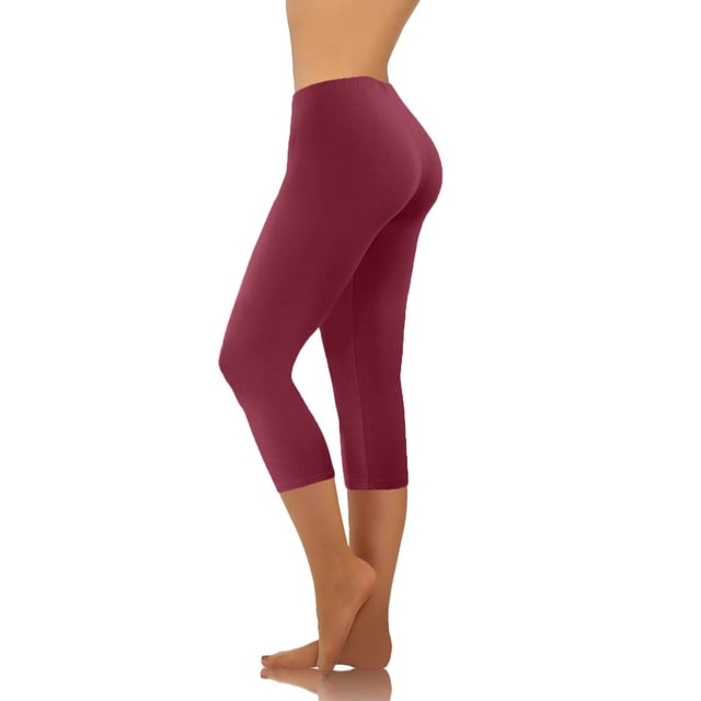 LSLJS Mode Décontractée Femmes Uni Extensible Dames Taille Haute Pantalon Grand Pantalons de Yoga Capris, Pantalons de Survêtement Femmes