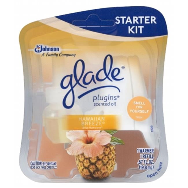 Johnson Wax 73099 Hawaiian Breeze Glade Plugins Scented Oil Starter Kit