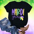 thumbnail image 5 of TIMIFIS T-Shirts pour Femmes Été Printemps Hauts Manches Courtes Coupe Classique T-Shirts Mode Imprimé Col Rond Tee Blouses, 5 of 5