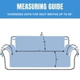 thumbnail image 3 of JUNWELL 100% Waterproof Sofa Cover Machine Washable Couch Cover Non Slip Furniture Protector Slipcover for Dogs  Children  Pets  Oversized Sofa  Brown, 3 of 8