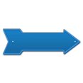thumbnail image 1 of SignMission P-ARROW8-999940 8 x 24 in. Wide Blue Arrow Sign, 1 of 4