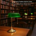 thumbnail image 4 of LIGHTACCENTS Lampe de Bureau Traditionnelle de Banquier wi, 4 of 9