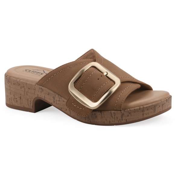 White Mountain Filipa Women's Heeled Slide Sandal