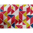 thumbnail image 4 of oneOone Cotton Poplin Fabric Parallelogram & Triangle Geometric Print Fabric By The Yard 56 Inch Wide, 4 of 4