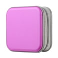thumbnail image 1 of DVD Case, 48 Capacity Purple CD Hard Plastic Storage Case Holder Wallet, 1 of 6