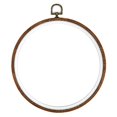 thumbnail image 1 of jifeng Hand Embroidery Hoop Cross Stitch Bamboo Frame Circle DIY Needlecraft 21.8cm, 1 of 8