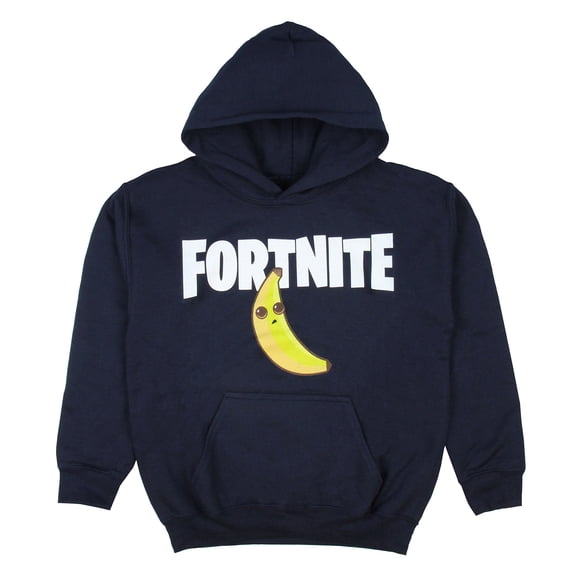 Fortnite Logo de Titre pour Garçons avec Chandail à Capuchon en Molleton sous Licence Peely