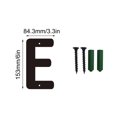 thumbnail image 2 of Big Savings! Three-Dimensional Iron Art Number Sign, House Number Metal Letters, Wall-Mounted Home Address Sign with Screws for Outdoor and Indoor Use, 2 of 5