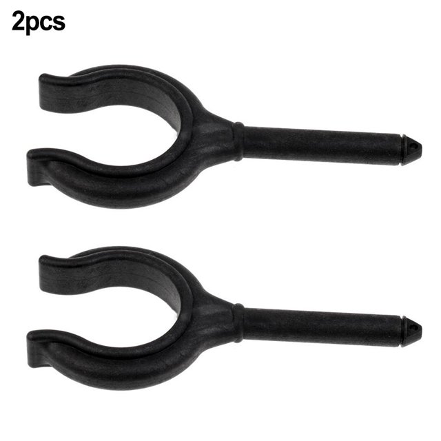 2x Nylon Marine Boat Dinghy Oar Lock Rowlock Horn Side Mount for Kayak Canoe