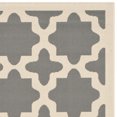 thumbnail image 2 of Safavieh Courtyard Anthracite Indoor Outdoor Rug - Runner 2'3" x 10', 2 of 4