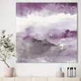 thumbnail image 3 of Designart Minuit au Lac III Améthyste et Gris Art mural sur toile, 3 of 3