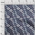 thumbnail image 1 of oneOone Cotton Flex Fabric Check Kasuri Print Fabric BTY 40 Inch Wide, 1 of 4